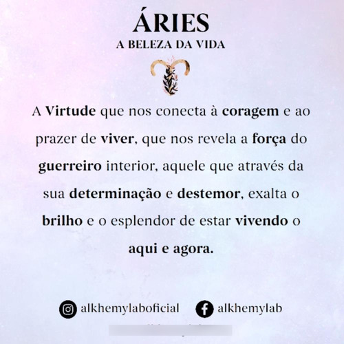 Floral AlkhemyLab Signo Áries Fórmula De Ativação De Força E Coragem