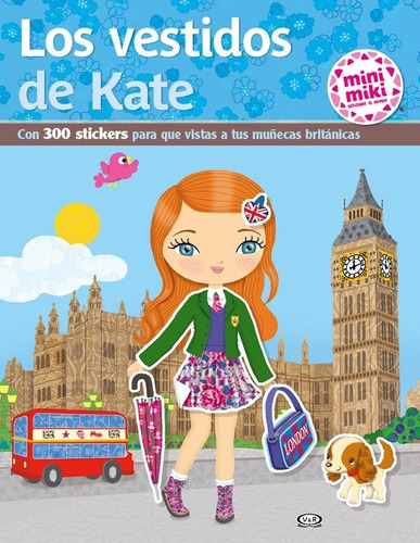 Los Vestidos De Kate Mini Miki - Libro V&r 