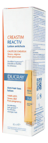 Ducray Creastim Reactiv Loción Antí-caída Cabello Gotero60ml