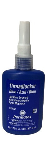 Sellador Traba Roscas Permatex Azul Alta Resistencia 50ml