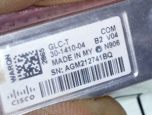 Glc-t Cisco Transceptor 1000base-t Sfp Rj-45 100m