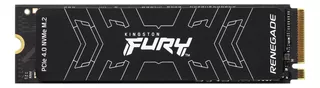 Disco sólido SSD interno Kingston Fury Renegade SFYRS/1000G 1TB negro