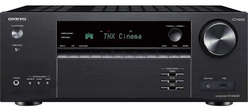 Onkyo Tx-nr6100 receiver 7.2 canais zona 2 audio/video 8k