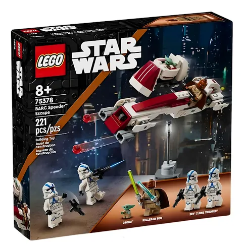 Blocos De Montar Lego Star Wars Fuga Do Speeder Barc 75378