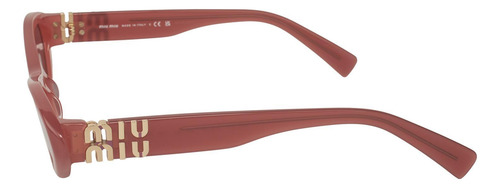 Miu Miu Mu 09ys 10m-08s Oval Shape Cognac Opal (Usado)