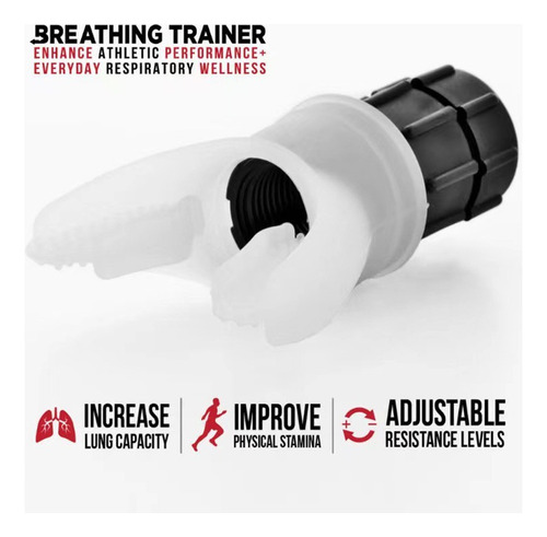 Entrenador De Respiración Con Espirometría, Resistencia Ajus