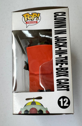 Funko Pop Clown Jack The Box Cart 12 Train Nbc Exclusivo