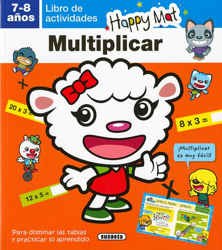 Multiplicar (7-8 Aãâ±os), De Susaeta, Equipo. Editorial Susaeta, Tapa Blanda En Español