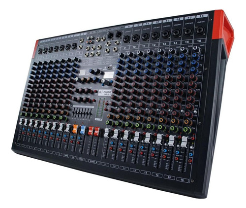 Mixer 16 Canais K-audio C/ Efeitos Bluetooth Usb Equalizador 90~240V