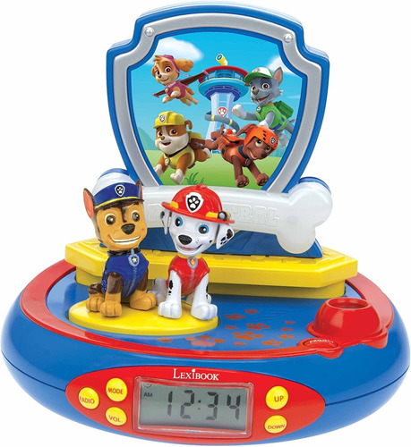 Patrulla Canina Lexibook Paw Patrol Chase Radio Reloj Proyec