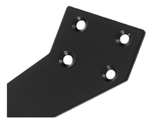 3 Tope De Puerta Con Limitador Abertura Izquierda Negra
