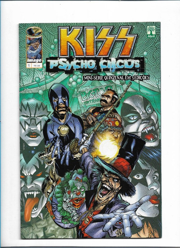 Revista Kiss Psycho Circus N 1 Quadrinhos Hq S80 (Usado)