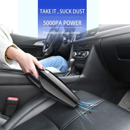 Imagen 3 de 9 de Aspiradora Manual Portátil Para Automóvil Y Hogar