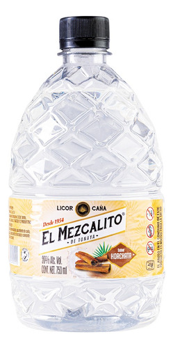 Licor De Caña El Mezcalito Horchata 750 Ml