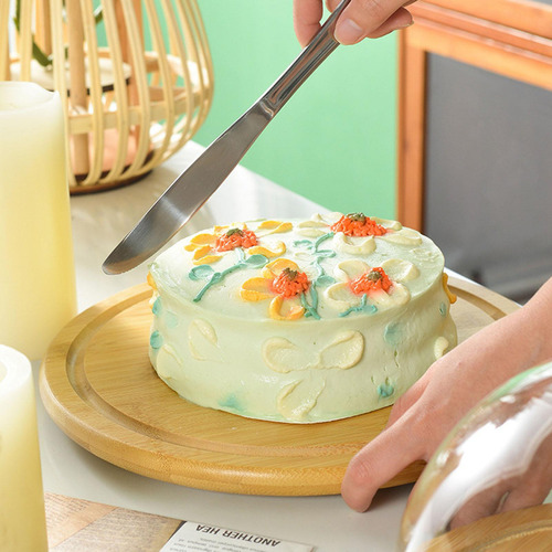 Soporte Para Tartas 10'' Con Tapa Abovedada Para Postres