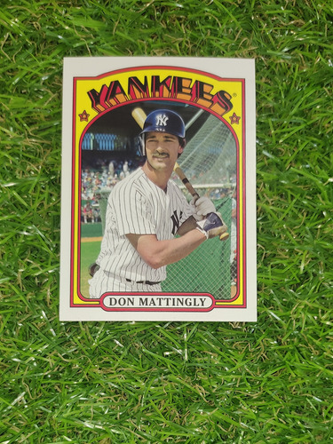 Cv Don Mattingly Die Cut 2013 Topps Heritage Mini Yankees 