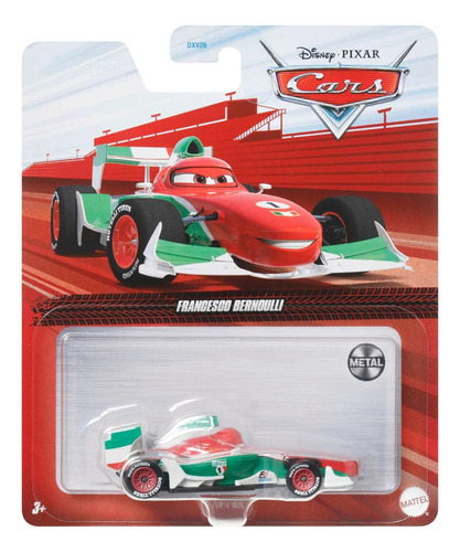 Disney Pixar Cars Francesco Bernoulli 1/55 Die Cast Mattel