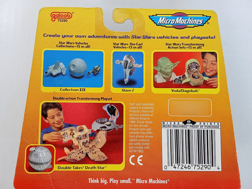 Darth Vaders Tie Fighter - Star Wars Micro Machines (Usado)