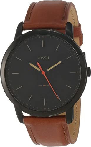 Fossil - Reloj Casual De Cuarzo, Minimalista, De Acero