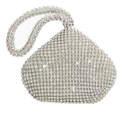 Bolsa De Banquete De Mano Diamante De Imitación Fiesta