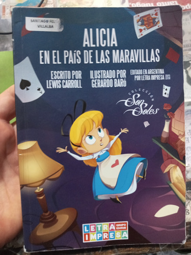 Alicia En El Pais De Las Maravillas Letra Impresa