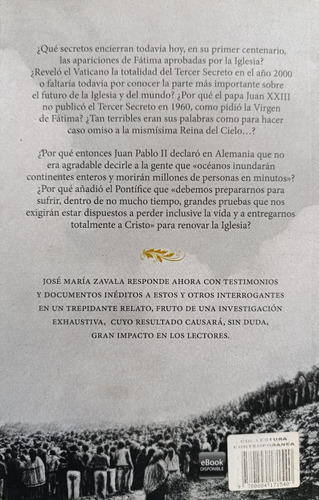 El Secreto Mejor Guardado De Fátima - José M. Zavala (Usado)