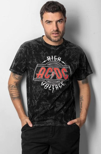 Playera Ad/dc High Voltage Toxic Hombre