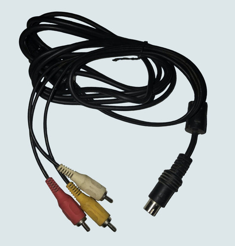 Cable Para Consola Sega Saturn Audio Y Video (Usado)
