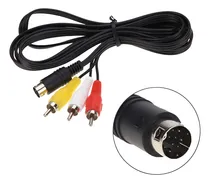 Comprar Cable Av Rca Audio Y Video Para Sega Saturn 1.8m