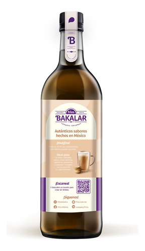 Jarabe Mazapán Fríos Bakalar 750ml