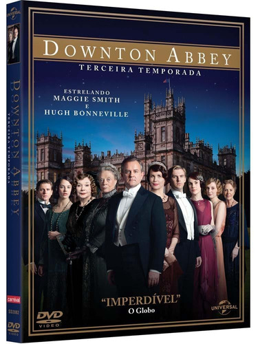 Downton Abbey 3ª Temporada - Box Com 4 Dvds - Novo
