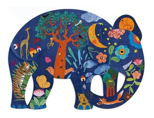 Djeco Puzzle Art Elephant 150 Pcs Dj07652