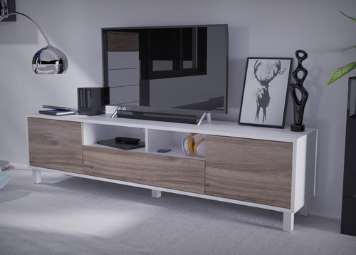  Mueble Tv Modular Rack Nordico Moderno Mesa 