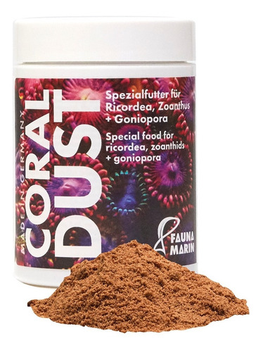 Coral Food Dust 130g Fauna Marin Alimento Coral