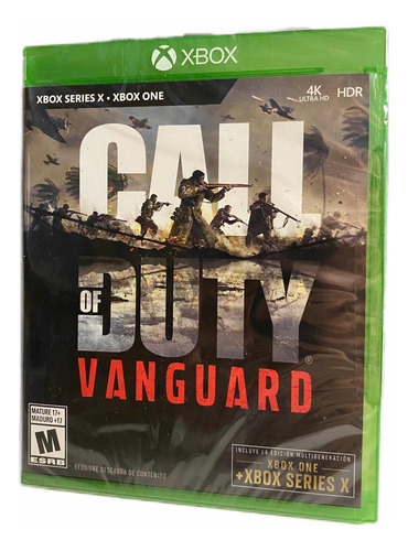 Call Of Duty Vanguard Xbox Series X - Xbox One Nuevo Sellado