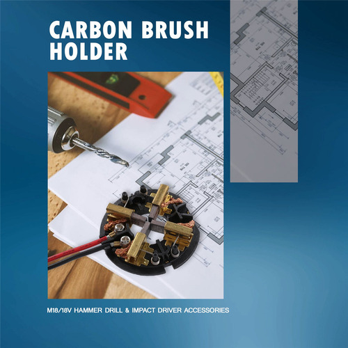Cartuchera De Repuesto Para Portaescobillas De Carbono Para