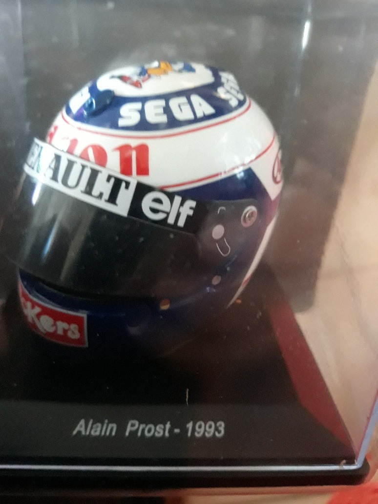 Casco Prost 1993 Escala 1-5 Colecci\u00f3n F1 Gran. Premios ...