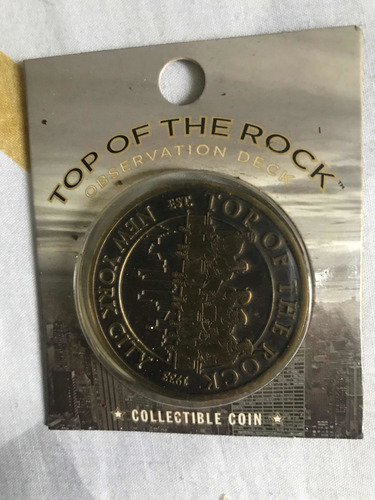 Moneda De Colección  Top Of The Rock