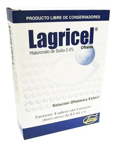 Imagen 1 de 3 de Lagramosicel Oft 20dosis 1 Frasco Gotas 0.5 Ml