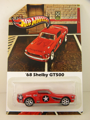 Hot Wheels Ford '68 Shelby Gt500 Serie Army Racing Goma