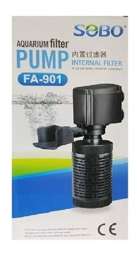 Filtro Para Peceras Sumergible Fa 901 Sobo