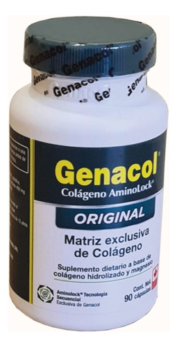 Genacol.  Colágeno Hidrolizado 90 Cápsulas