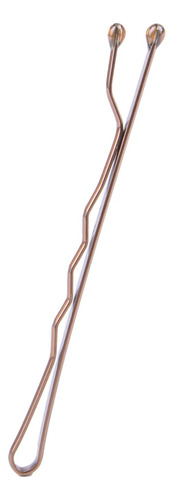 Bobby Pins Amazon Basics, Color Marrón, 72 Unidades, Con Fun