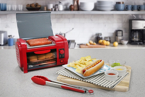 Horno Tostador Para Hot Dog Con Rodillos