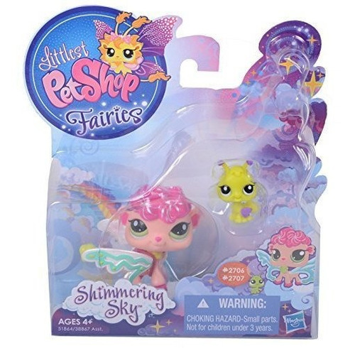 Hasbro Littlest Pet Shop, Hadas, Brillantes Figuras Del Ciel