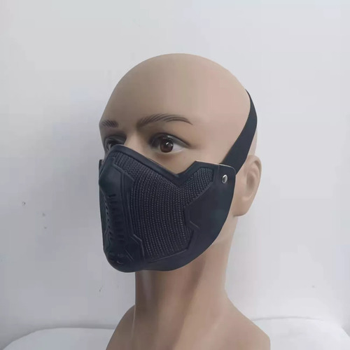 Bucky Barne Soldado Invierno Máscara Cosplay Material Látex