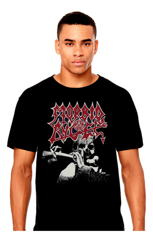 Morbid Angel - Skull And Flute - Metal - Polera