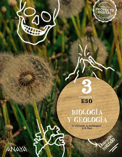 Biologia Y Geologia 3., De Clemente Roca, Silvia. Editorial Anaya Educación, Tapa Blanda En Español