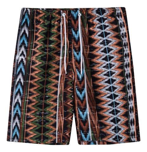 Pantalones Cortos De Playa Con Estampado De Cordones En Form