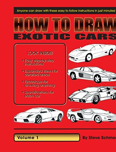 How To Draw Exotic Cars Volume 1